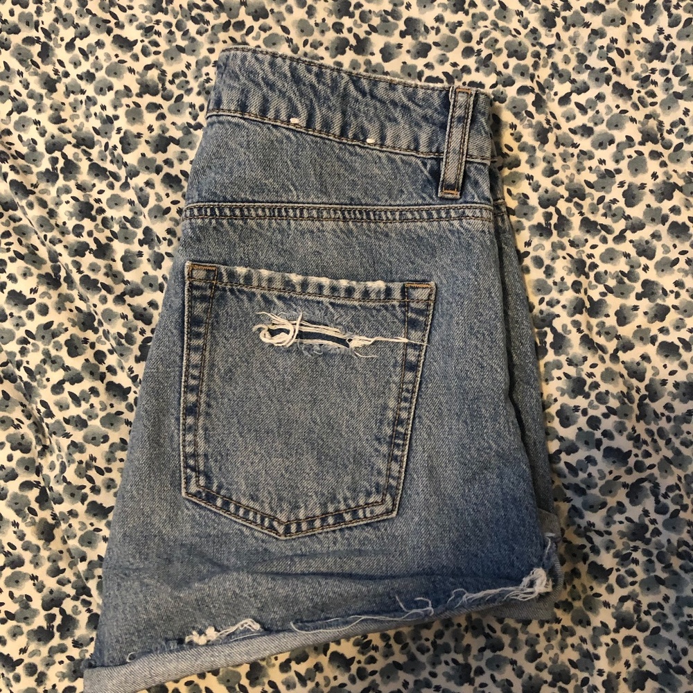 Vintage style mom shorts, denim/jean shorts